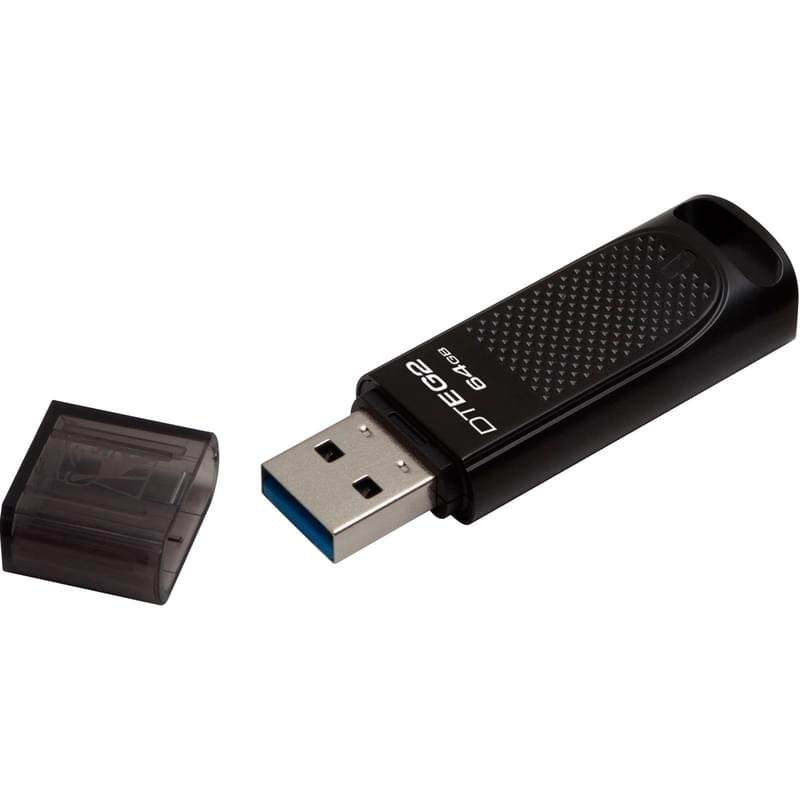 USB флешка 64GB Kingston DataTraveler, 3.1, Metal (DTEG2/64GB) - фото #1