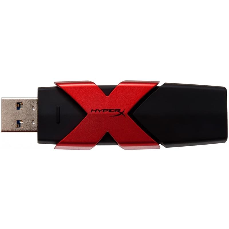 Флеш накопитель USB 64GB Kingston HyperX Savage, 3.1, Black (HXS3/64GB) - фото #1