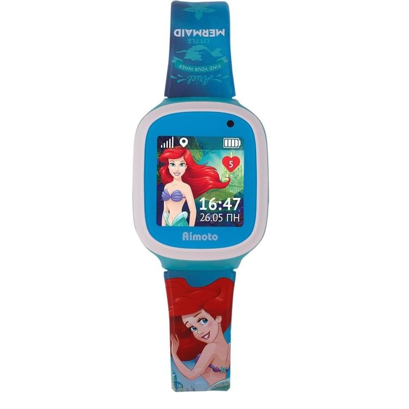 Детские смарт-часы с GPS трекером Aimoto Disney Ариэль - фото #7