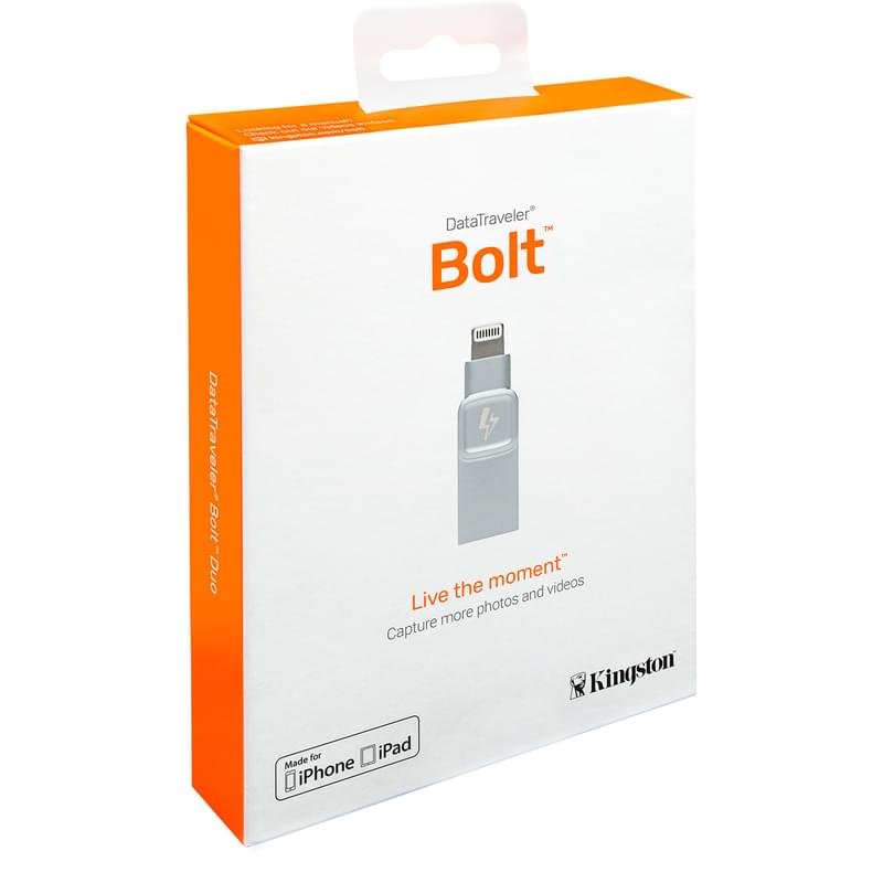 USB Флешка 32GB Kingston DataTraveler Bolt Duo with Lightning (C-USB3L-SR32G-EN) - фото #4