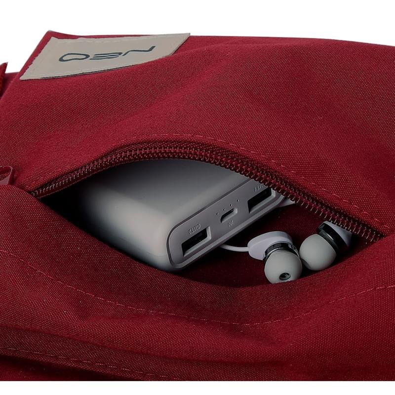 Рюкзак для ноутбука 15.6" NEO NEB-023, Red, полиэстер (NEB-023R) - фото #8