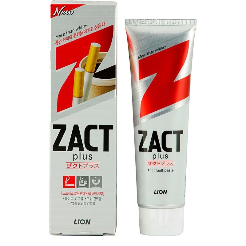 Отбеливающая зубная паста CJ Lion Zact, 150 гр - фото #0