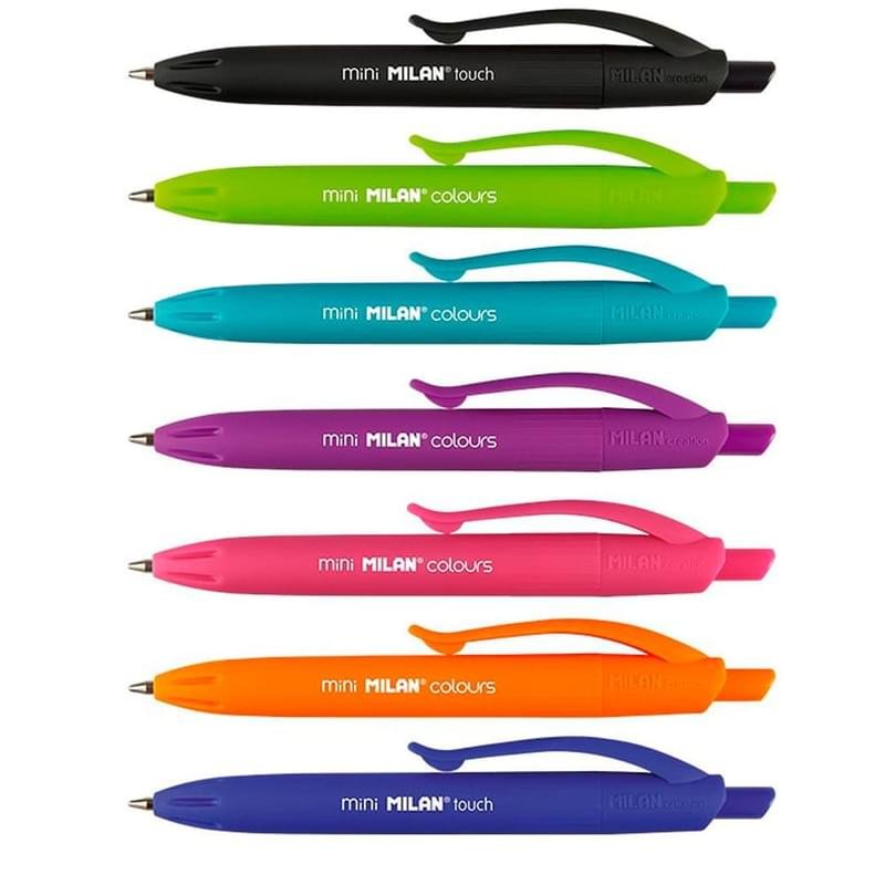 Milan Набор цветных ручек Mini P1 touch 7 цв. - фото #1