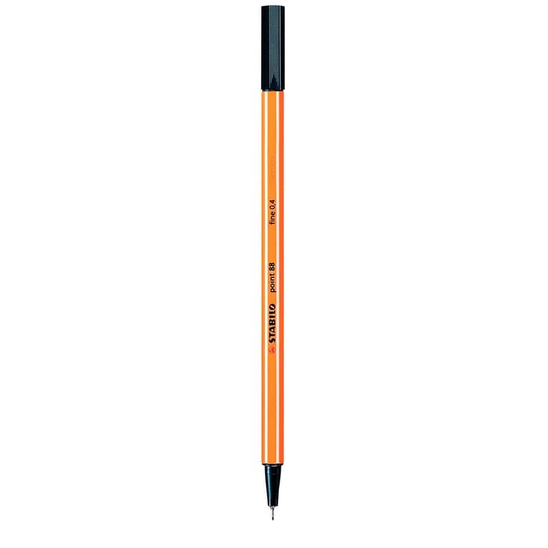 Ручка STABILO Point 88 (черный) - фото #0