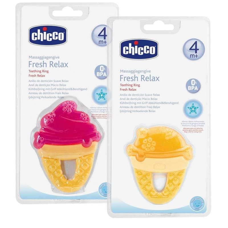 Chicco Прорезыватель охлаждающий Мороженое, 4+ - фото #1
