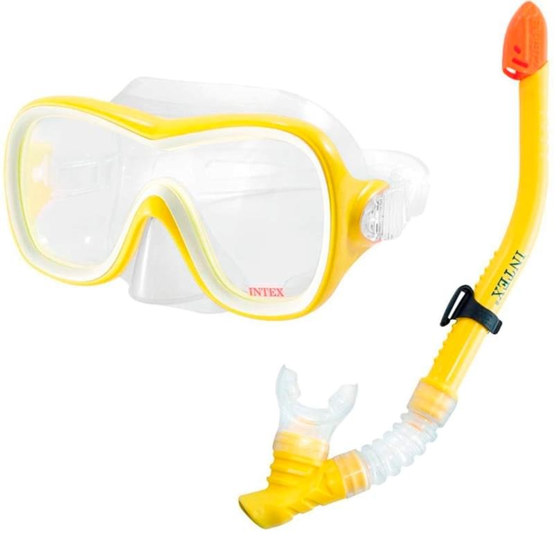 Набор для плавания Intex 55647 в упаковке: маска, трубка - фото #0
