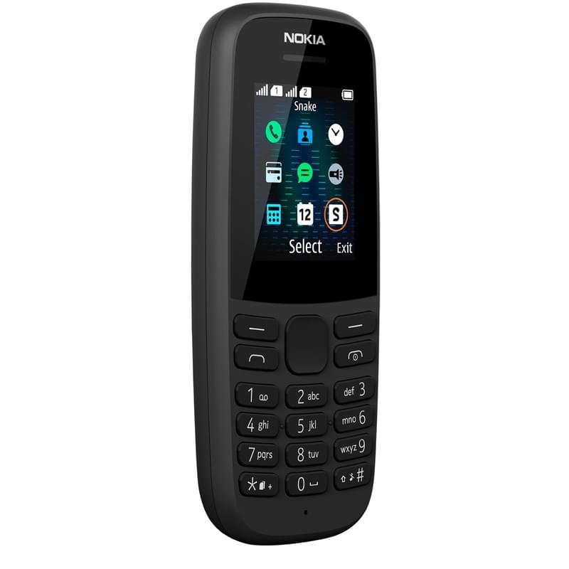 Nokia Ұялы телефоны GSM 105 BLX-D-1.8-0-3 Black 2019 - фото #5
