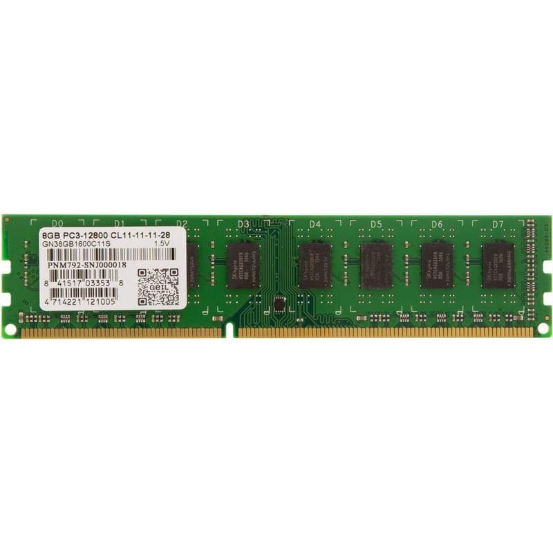 Оперативная память DDR3 DIMM 8GB/1600MHz PC3-12800 Geil (GN38GB1600C11S) - фото #0