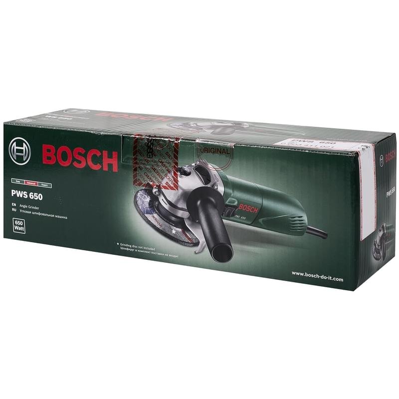 Углошлифовальная машина Bosch PWS 650-125 (06034110R0) - фото #2