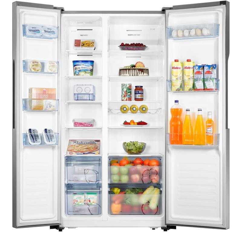 Side-by-Side холодильник GORENJE NRS9181MX - фото #3