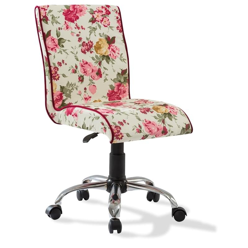 Мягкий стул с цветком - фото #0