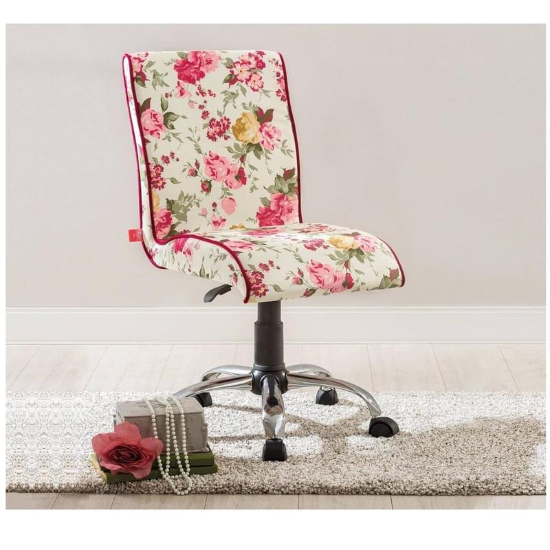 Мягкий стул с цветком - фото #1