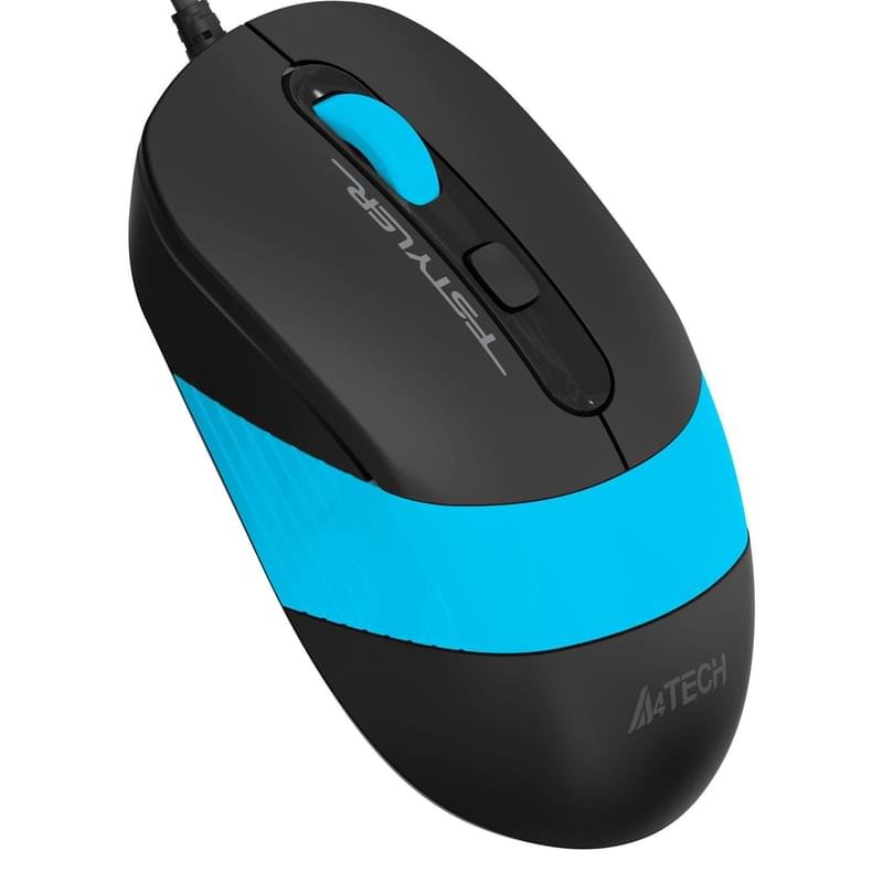 Мышка проводная USB A4tech Fstyler FM-10, Blue - фото #0
