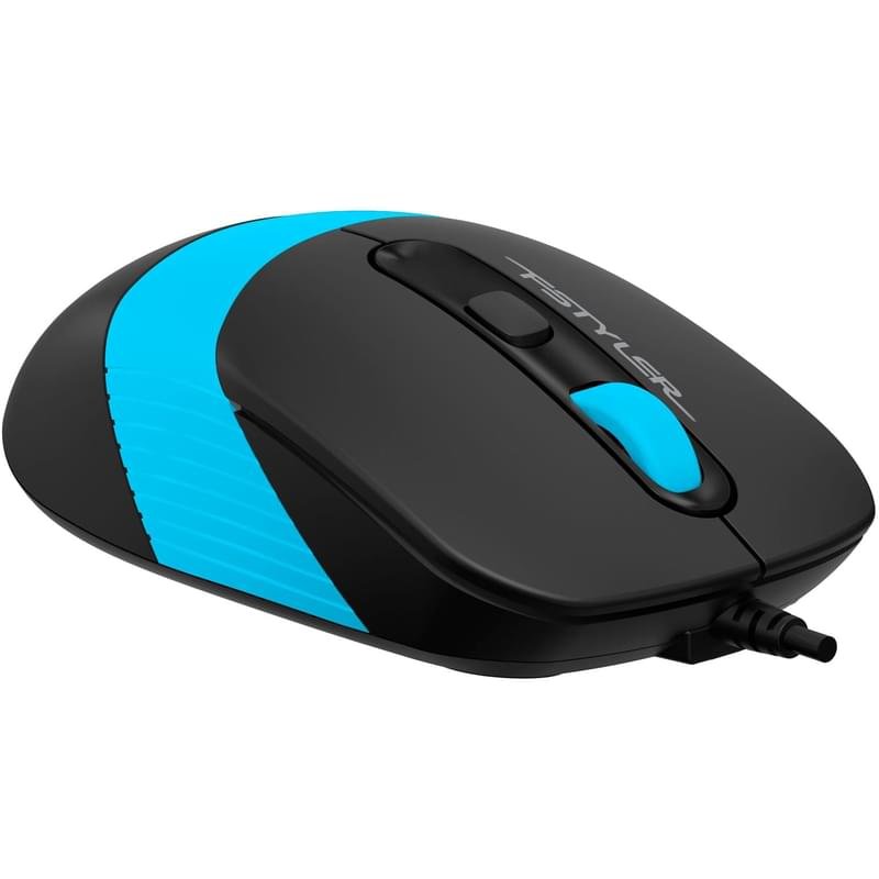 Мышка проводная USB A4tech Fstyler FM-10, Blue - фото #3