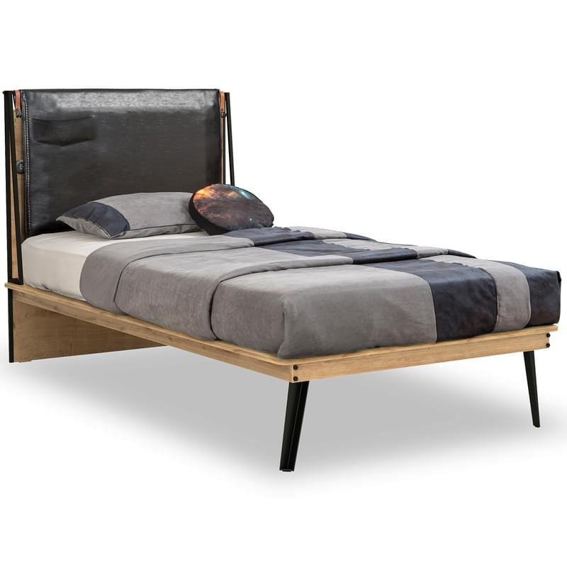 Wood Metal Line кровать (100x200 см) - фото #0