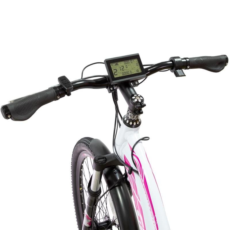 Электровелосипед Greenway 250W, 36V/11.6AH, 26" White/Pink (26DT505) - фото #4