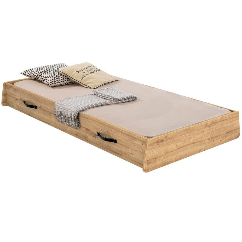 Деревянная металлическая каркас кровати (90x190 см) - фото #0