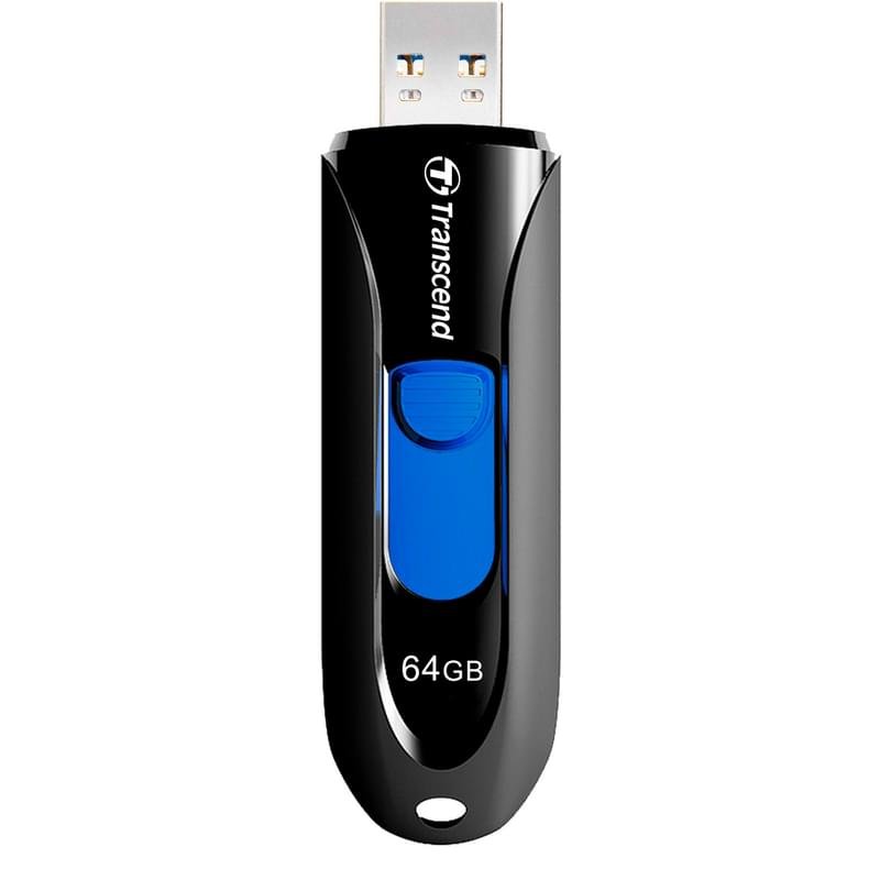 USB Флешка 64GB Transcend JetFlash 790 Type-A 3.1 Gen 1 (3.0) Black (TS64GJF790K) - фото #1