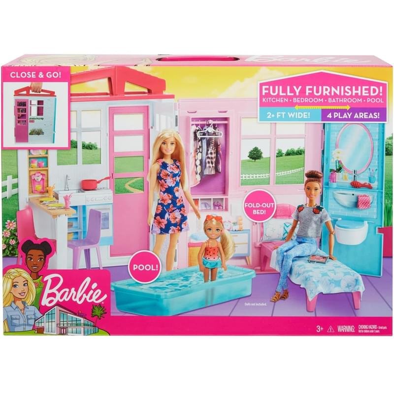 Barbie® Раскладной домик - фото #8