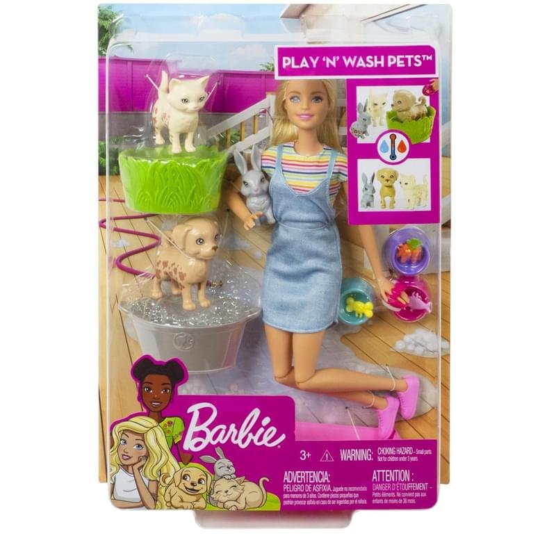 Barbie® Игровой набор «Кукла и домашние питомцы» - фото #5