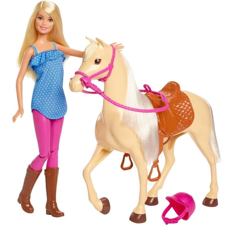 Barbie®  и лошадь - фото #0