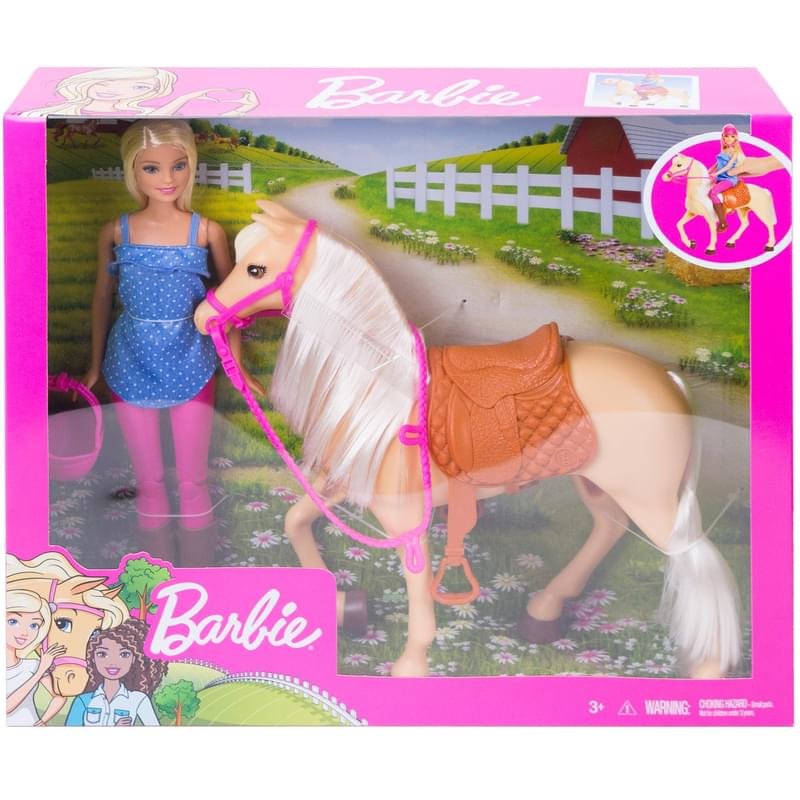 Barbie®  и лошадь - фото #3