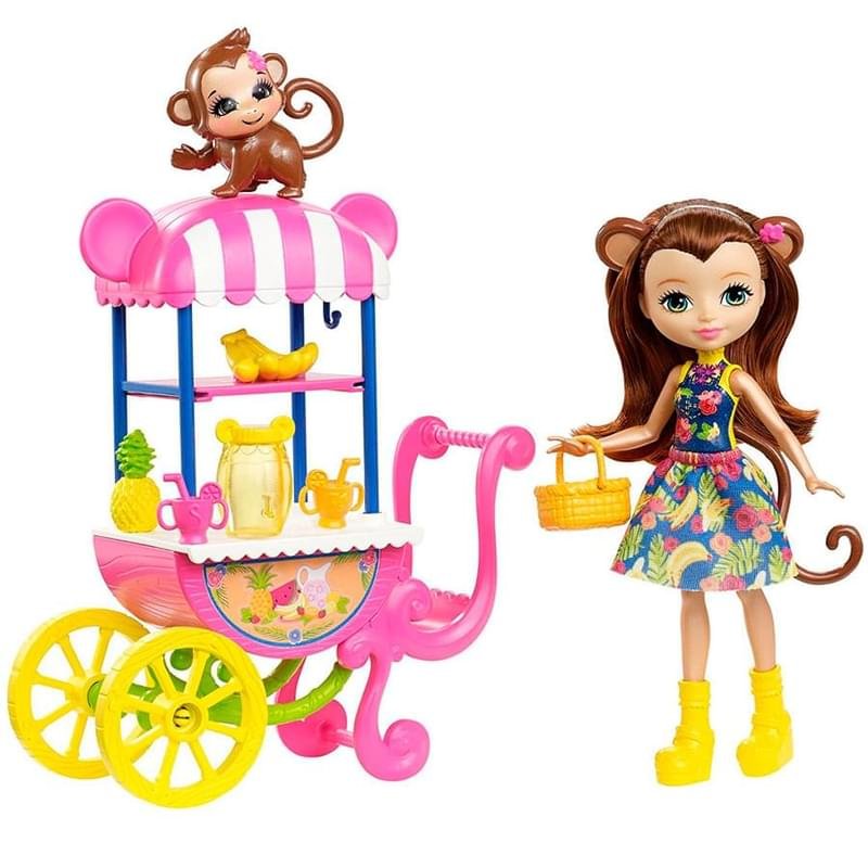 MATTEL Enchantimals Кукла со зверюшкой и транспортным средством в асс - фото #0