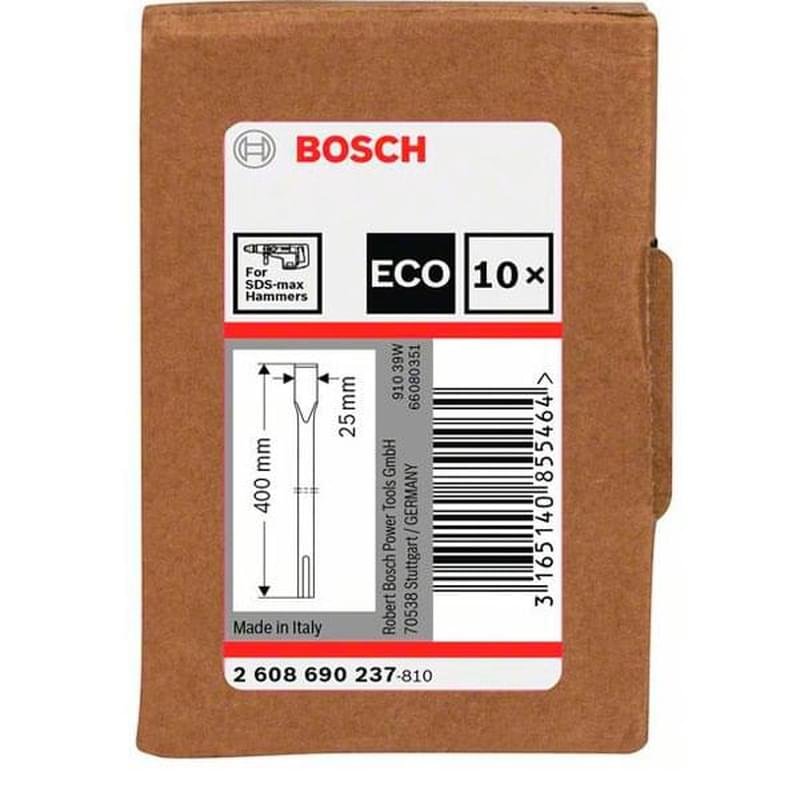 Набор из 10 плоских зубил Bosch SDS max 400 мм (2608690237) - фото #1