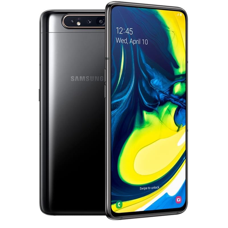 Смартфон Samsung Galaxy A80 128GB Black - фото #0
