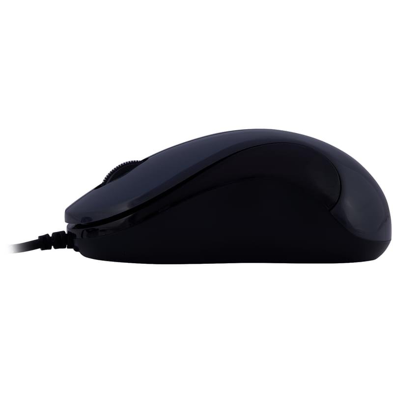 Мышка проводная USB A4tech N-321 Black - фото #2