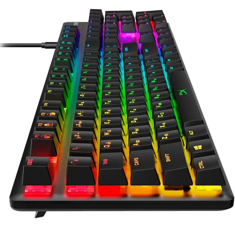 Клавиатура игровая проводная HyperX Alloy Origins RGB, Red Switch - фото #3