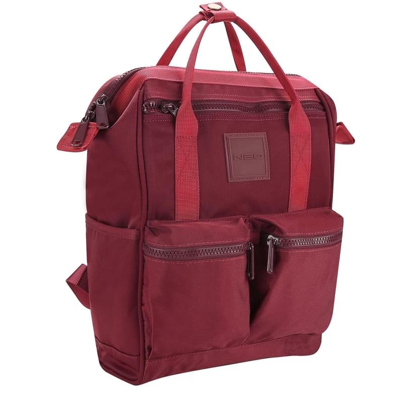 Рюкзак для ноутбука 15.6" NEO NEB-029, Red, полиэстер (NEB-029RD) - фото #2
