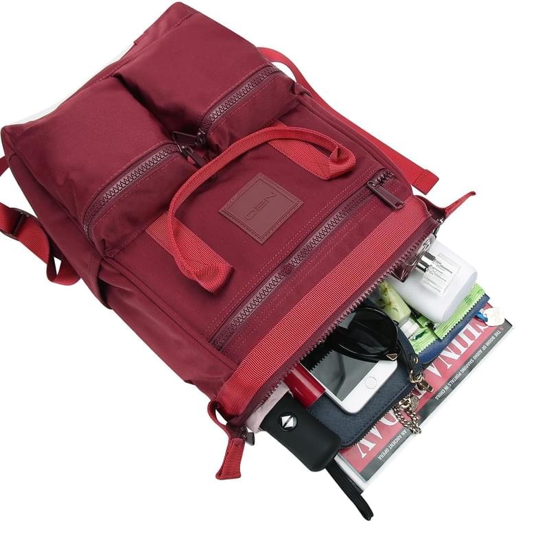 Рюкзак для ноутбука 15.6" NEO NEB-029, Red, полиэстер (NEB-029RD) - фото #4