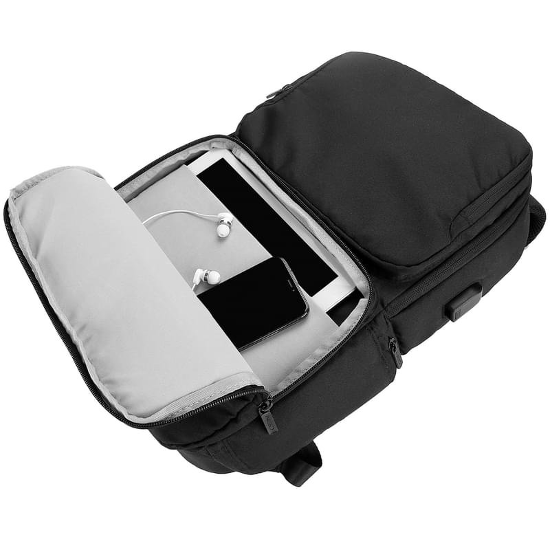Рюкзак для ноутбука 15.6" NEO NEB-033, Black, полиэстер (NEB-033BK) - фото #8
