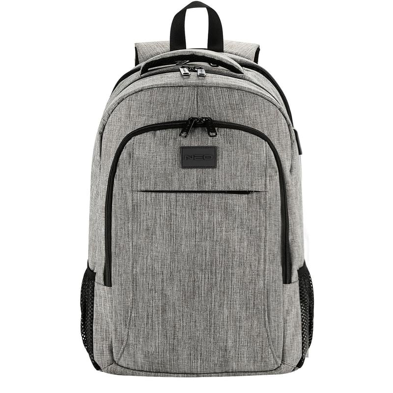 Рюкзак для ноутбука 15.6" NEO NEB-035, Grey, полиэстер (NEB-035GY) - фото #0