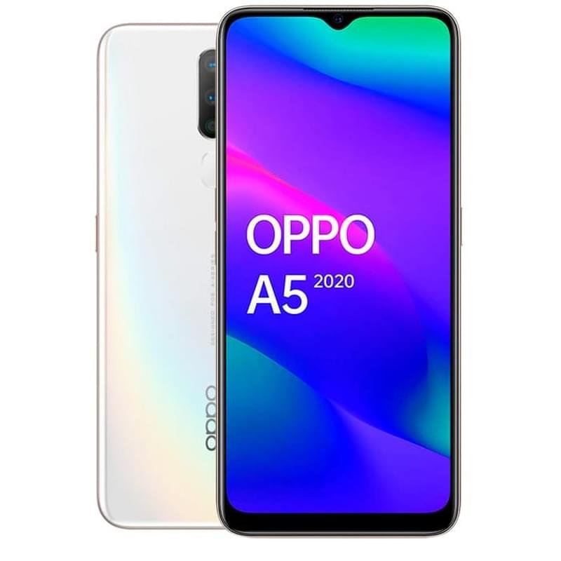 Смартфон OPPO A5 2020 64GB Dazzling White - фото #0