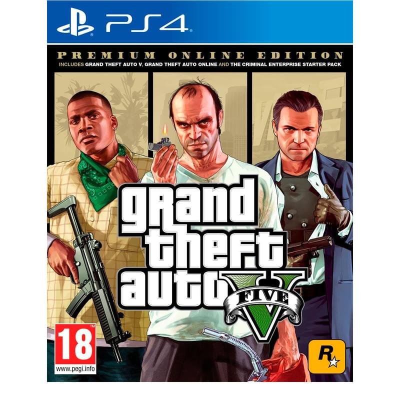 Игра для PS4 GTA V Premium Edition - фото #0