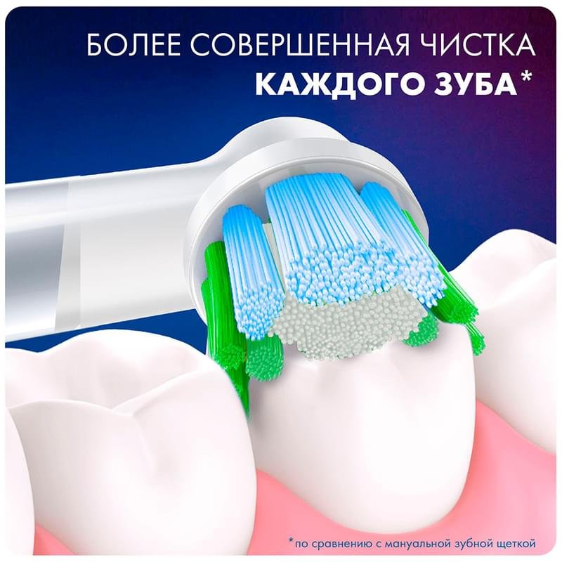 Насадки к зубной щетке Oral-B PrecisionClean EB-20, 4 шт. - фото #4