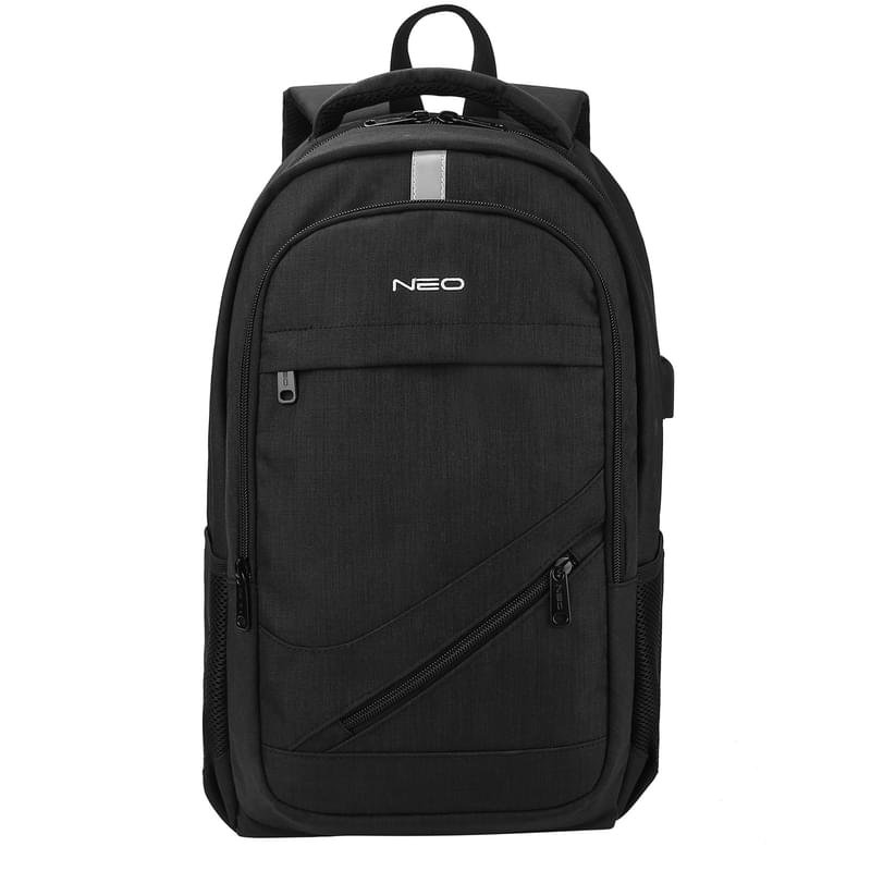 Рюкзак для ноутбука 15.6" NEO NEB-051, Black, полиэстер (NEB-051BK) - фото #0