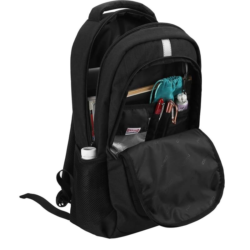Рюкзак для ноутбука 15.6" NEO NEB-051, Black, полиэстер (NEB-051BK) - фото #9