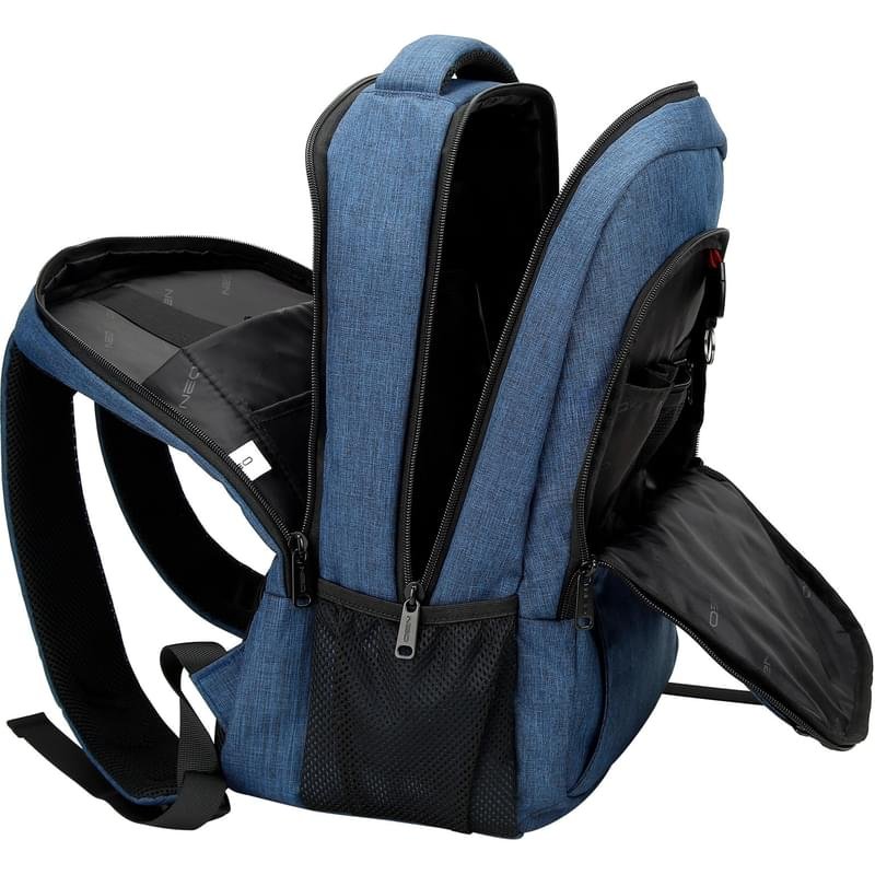 Рюкзак для ноутбука 15.6" NEO NEB-035, Blue, полиэстер (NEO-035BL) - фото #8