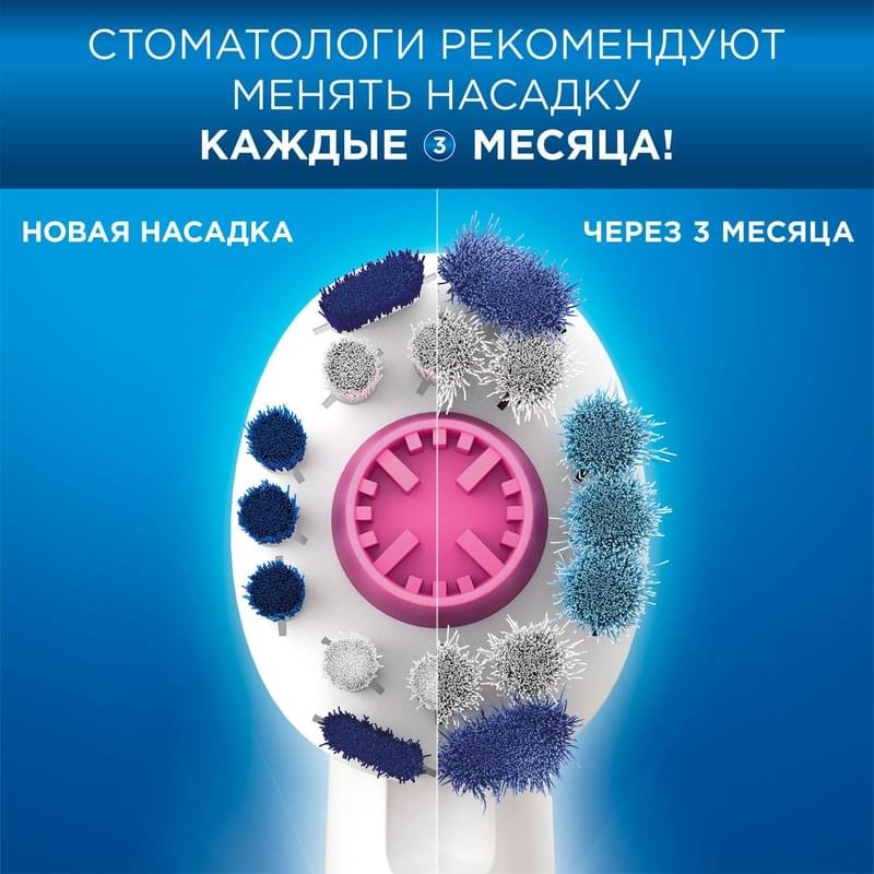 Электрическая зубная щётка Oral-B Vitality D100, белая - фото #8