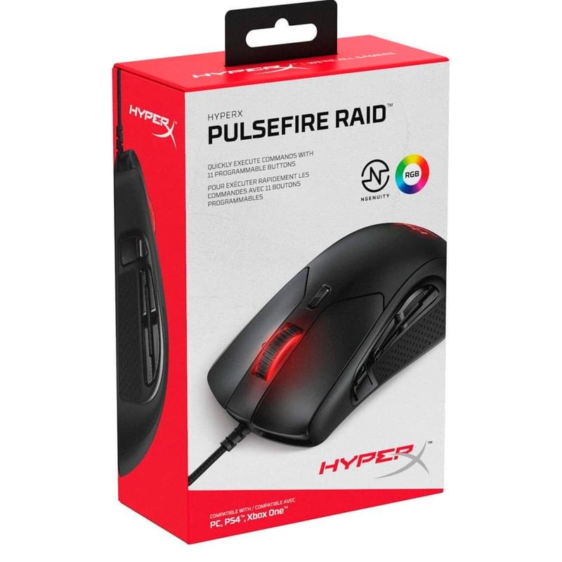 Мышка игровая проводная HyperX Pulsefire Raid RGB - фото #8