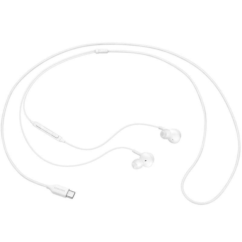 Наушники Вставные Samsung AKG Type-C Earphones, White (EO-IC100BWEGRU) - фото #4