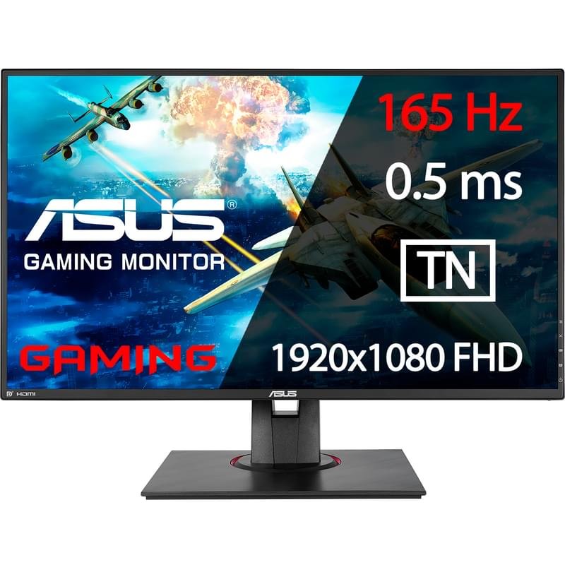 Монитор Игровой 27" Asus VG278QF 1920x1080 16:9 TN 165Гц (HDMI+DP+DVI) Black - фото #0