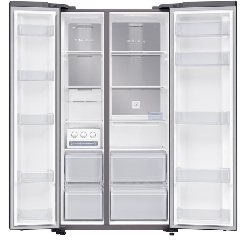 Side-by-Side холодильник Samsung RS-62R50311L - фото #3