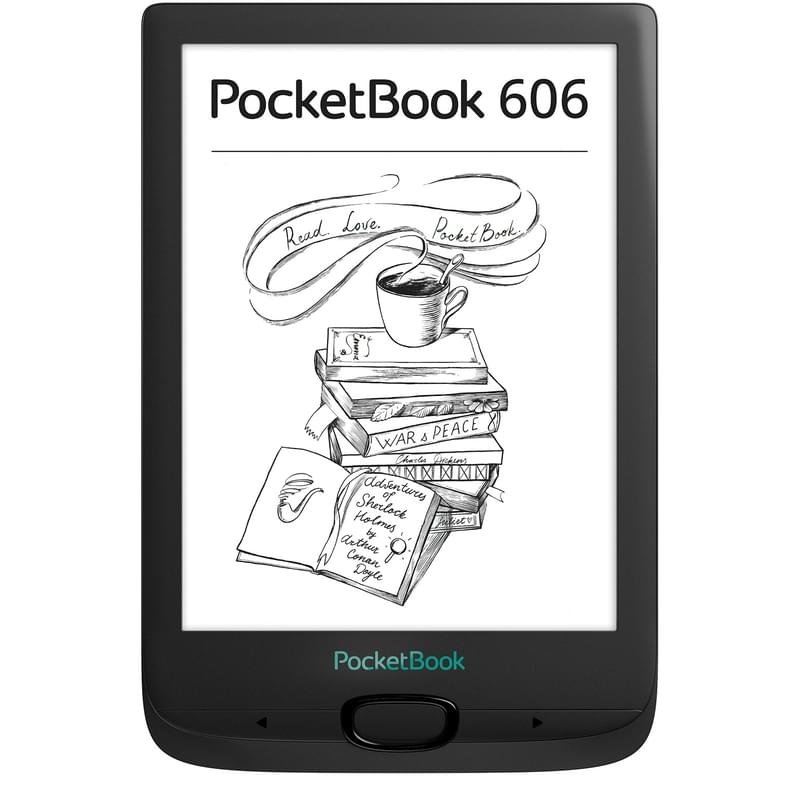 Электронная книга 6" PocketBook PB606 Black - фото #0