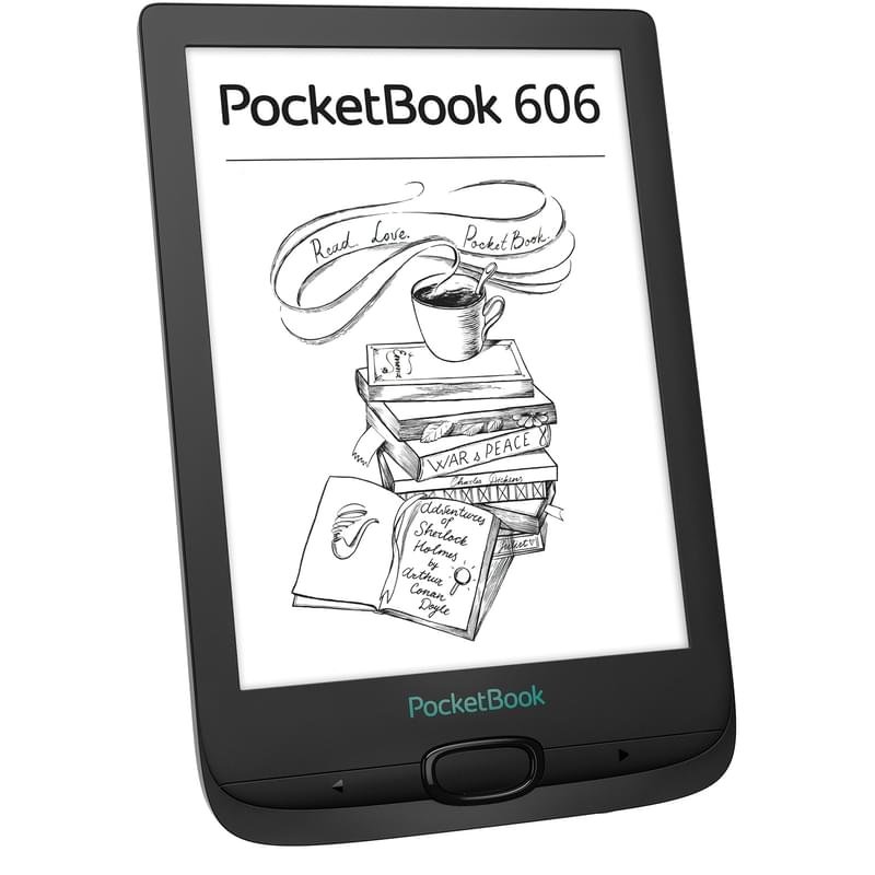 Электронная книга 6" PocketBook PB606 Black - фото #1