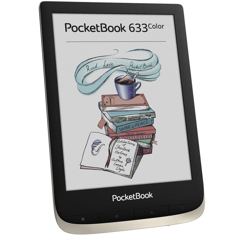 Электронная книга 6" PocketBook Color PB633 Silver - фото #2