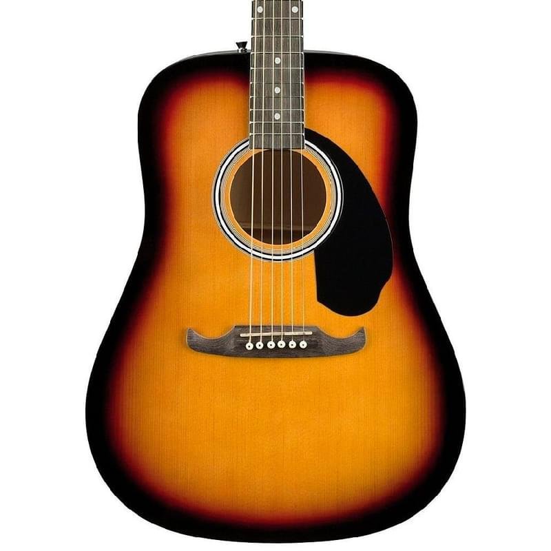Fender FA-125 DREADNOUGHT Sunburst Акустикалық гитарасы - фото #2